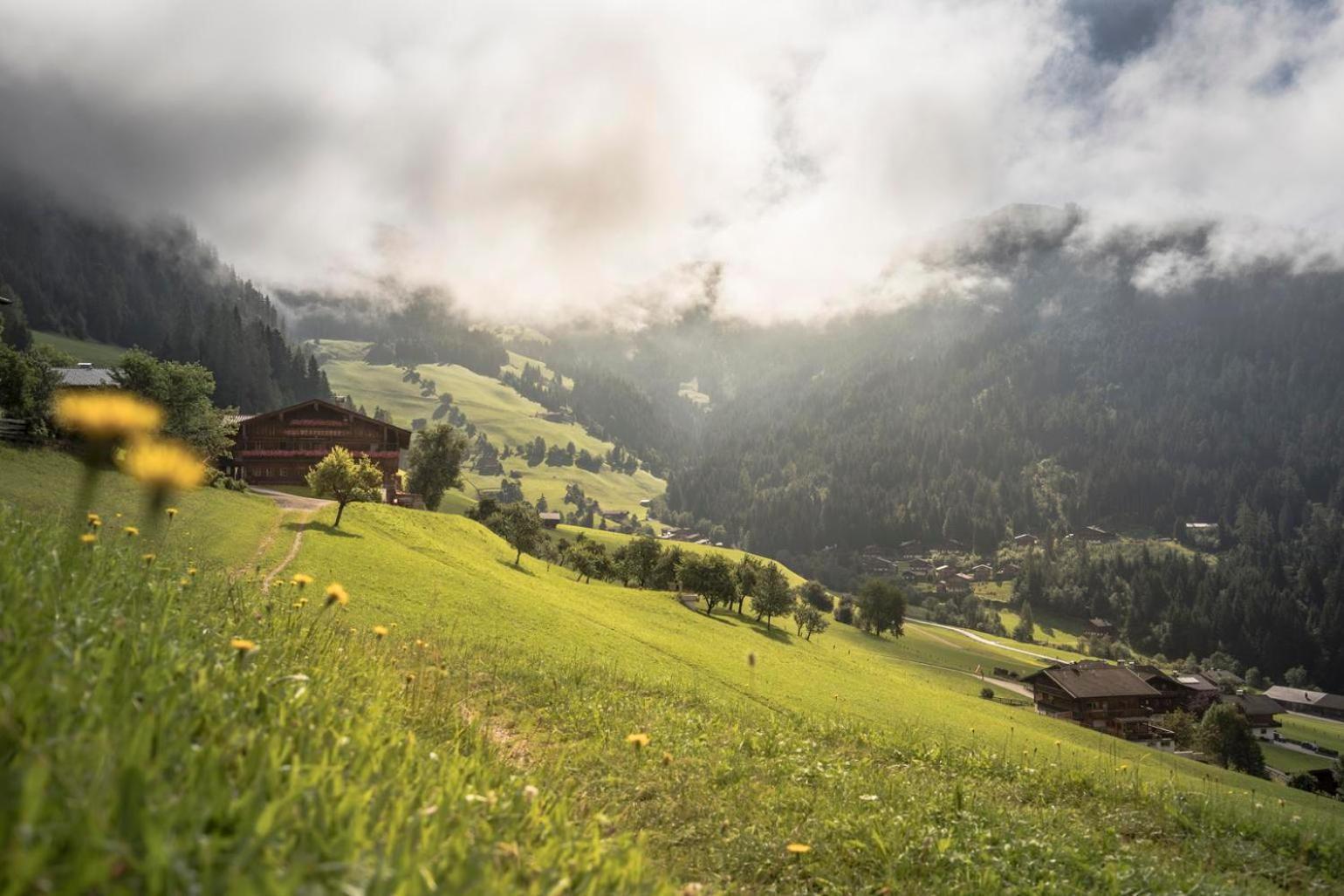 Apartmán Haus Hislop Inneralpbach Exteriér fotografie