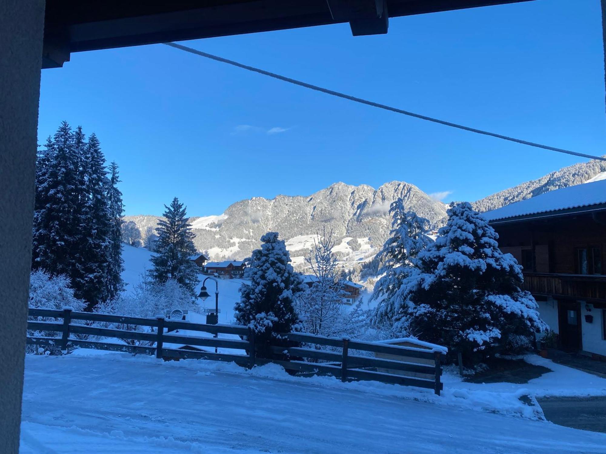 Apartmán Haus Hislop Inneralpbach Exteriér fotografie